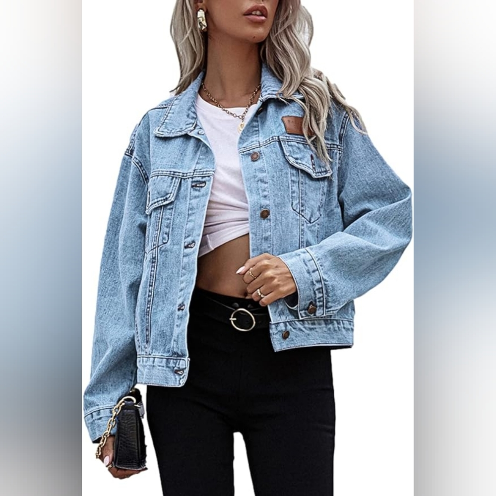 SHEIN denim jacket
